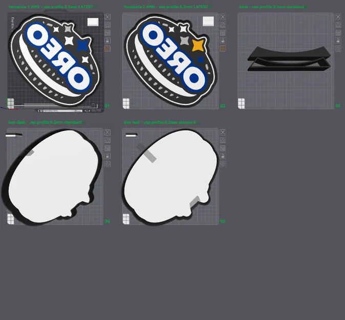 Đèn Lightbox Oreo LED - Image 2