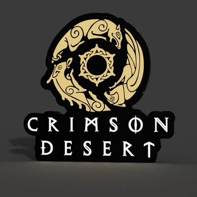 Đèn Lightbox Crimson Desert LED