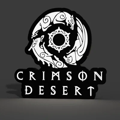 Đèn Lightbox Crimson Desert LED