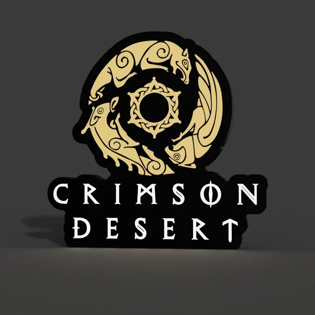 Đèn Lightbox Crimson Desert LED - Image 4