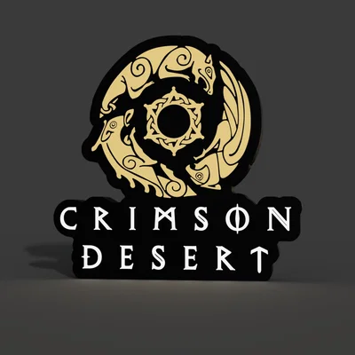 Đèn Lightbox Crimson Desert LED