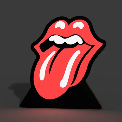 Đèn LED Lightbox The Rolling Stones