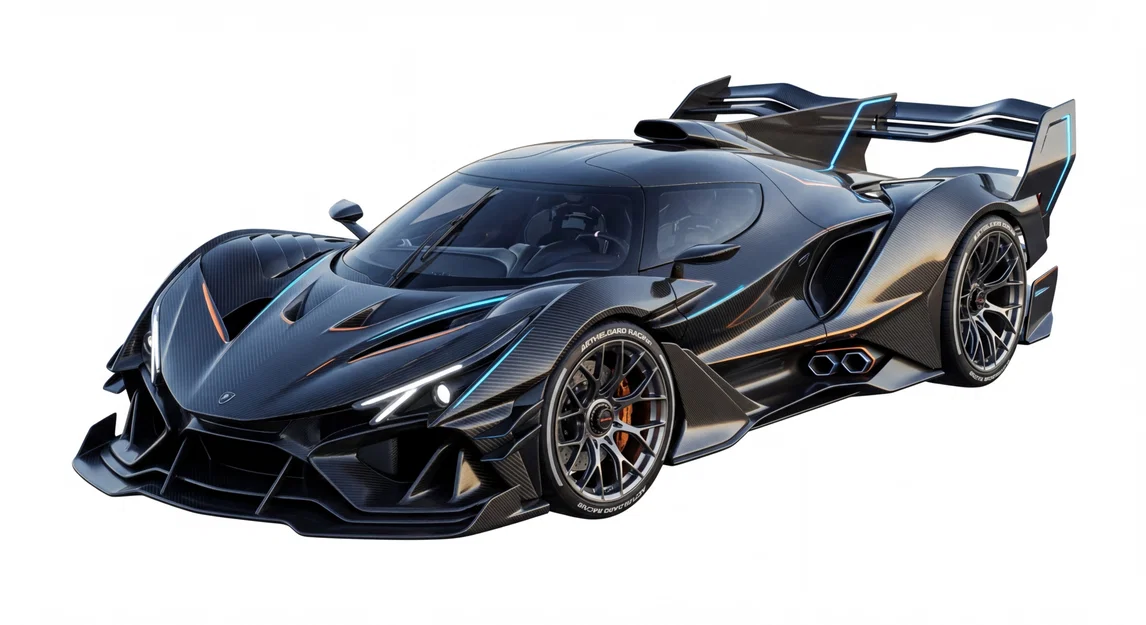 Mô hình siêu xe 3D Apollo Intensa Emozione (Apollo IE) siêu chi tiết - Image 1