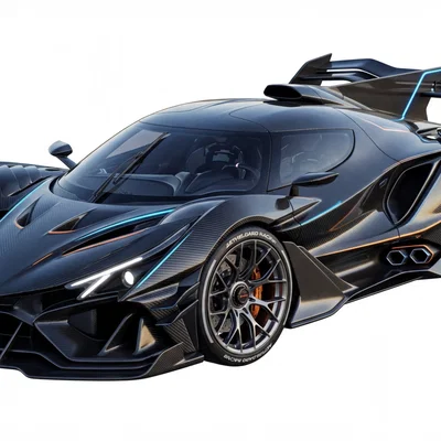Mô hình siêu xe 3D Apollo Intensa Emozione (Apollo IE) siêu chi tiết