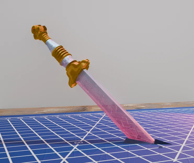 Móc khóa mô hình kiếm KPop Demon Hunters ấn tượng - Image 1