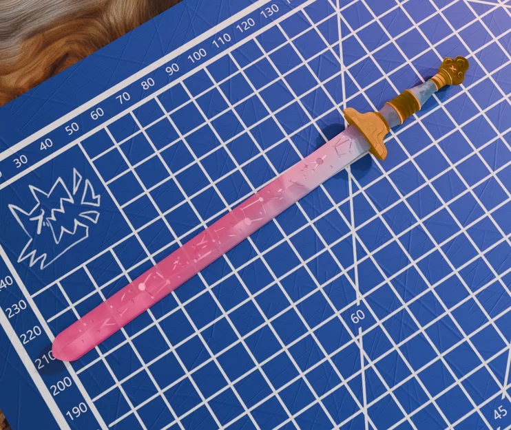 Móc khóa mô hình kiếm KPop Demon Hunters ấn tượng - Image 2