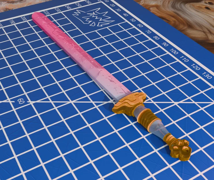 Móc khóa mô hình kiếm KPop Demon Hunters ấn tượng - Image 4