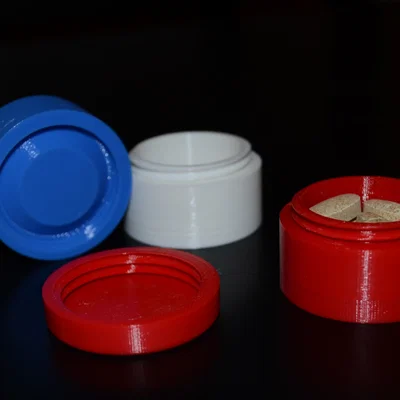 Hộp Đựng Thuốc, Thực Phẩm Bổ Sung Xếp Chồng Tiện Lợi (3D Print)