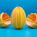 Straight Ribbed Easter Egg 2026 - Quả Trứng Phục Sinh Gân Thẳng - Thumbnail 1