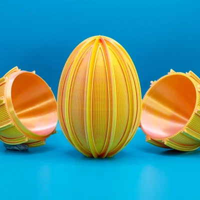 Straight Ribbed Easter Egg 2026 - Quả Trứng Phục Sinh Gân Thẳng