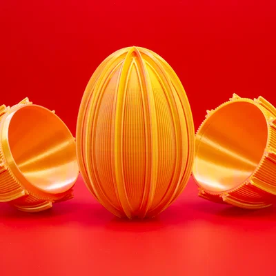 Straight Ribbed Easter Egg 2026 - Quả Trứng Phục Sinh Gân Thẳng