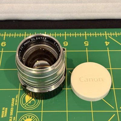 Nắp đậy ống kính 3D cho Canon 50mm f1.5 LTM (Chất lượng cao)