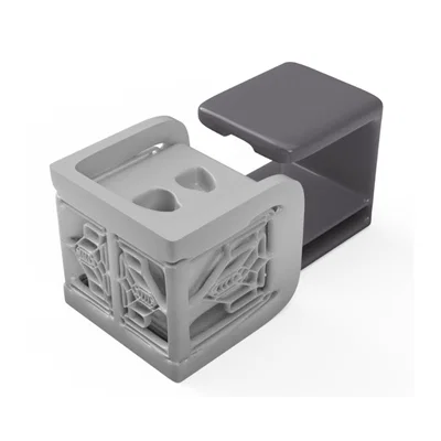 Bao đựng AirPods hình khối phong cách kiến trúc Frank Lloyd Wright