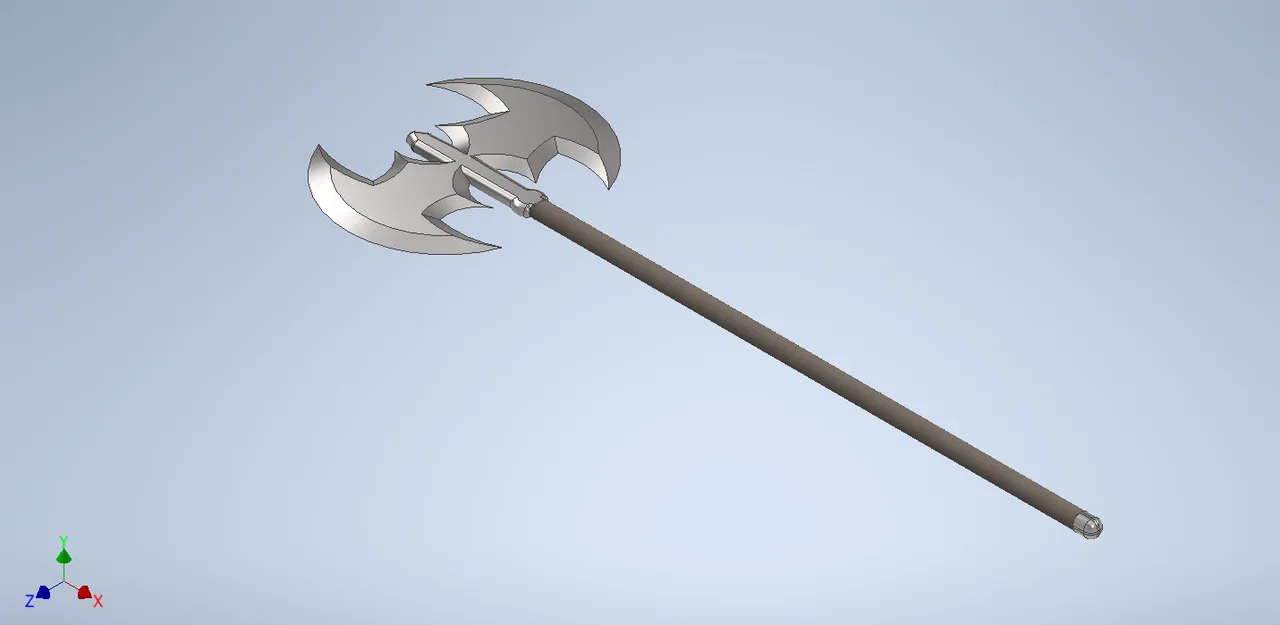 Mô hình rìu chiến Battle Axe in 3D ấn tượng cho Cosplay - Image 1