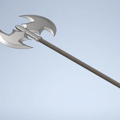Mô hình rìu chiến Battle Axe in 3D ấn tượng cho Cosplay