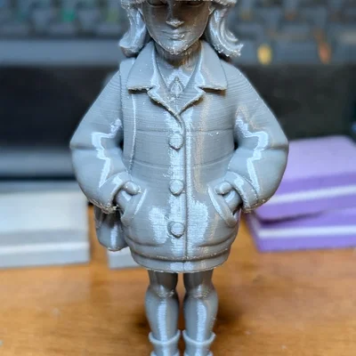 Mô hình 3D cô gái Kirov (Kirov Girl) thiết kế chi tiết sắc nét