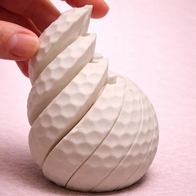 Bóng Golf Fidget Co Giãn – Đồ chơi giảm stress có khớp nối