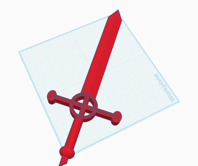 Mô hình 3D Demon Blood Sword của Finn từ Adventure Time - Image 1