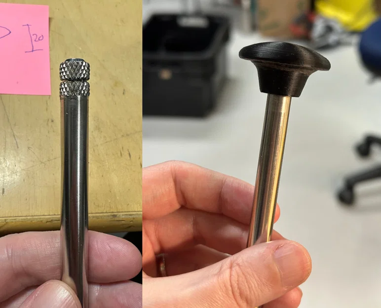 Tay cầm nhựa cho cần đẩy bi máy Pinball - Image 1