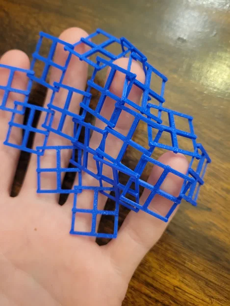 Mô hình vải in 3D (Fabric test) - Đồ chơi Fidget linh hoạt - Image 1