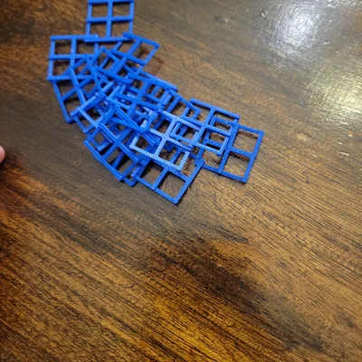 Mô hình vải in 3D (Fabric test) - Đồ chơi Fidget linh hoạt