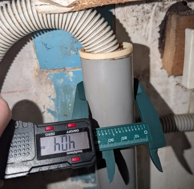 Đầu chuyển ống mềm sang ống 40mm - Image 1