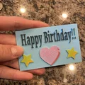 Thiệp chúc mừng sinh nhật in 3D sáng tạo (Fake Birthday Gift Card) - Thumbnail 1