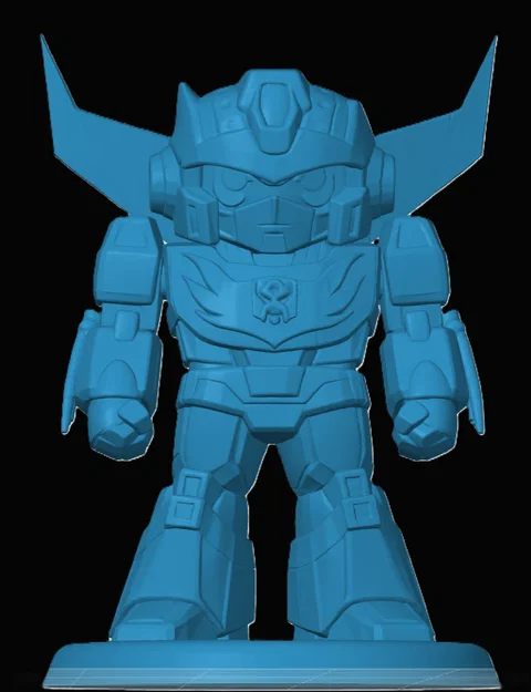 Mô hình 3D Rodimus phong cách Chibi cực chất cho người hâm mộ Transformers - Image 1