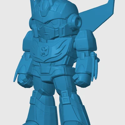 Mô hình 3D Rodimus phong cách Chibi cực chất cho người hâm mộ Transformers