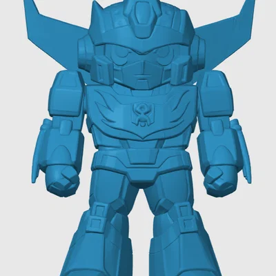 Mô hình 3D Rodimus phong cách Chibi cực chất cho người hâm mộ Transformers