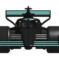Mô hình xe đua Mercedes F1 (Chi tiết linh kiện bên trong) - Thumbnail 2