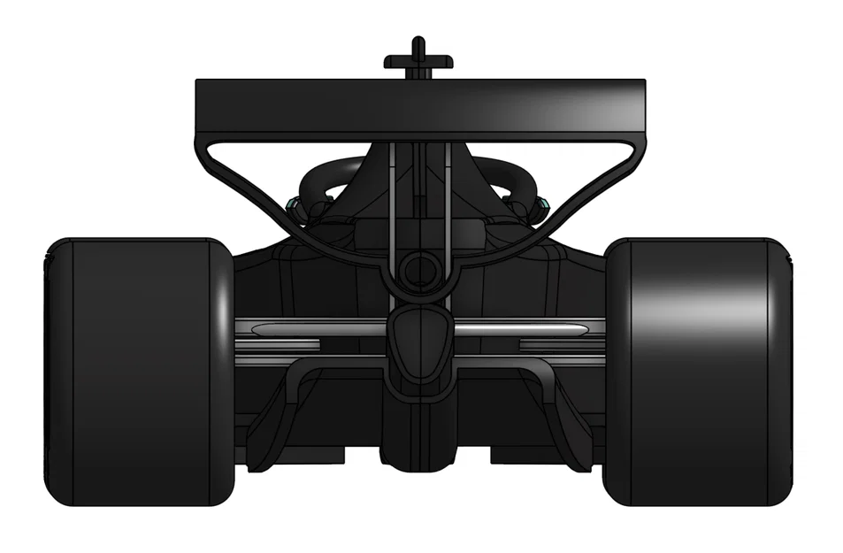 Mô hình xe đua Mercedes F1 (Chi tiết linh kiện bên trong) - Image 5