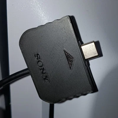 Ốp đầu cáp USB-C phong cách PS1 cho cáp PS5 Slim