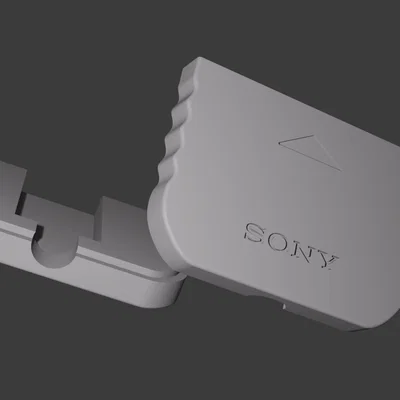 Ốp đầu cáp USB-C phong cách PS1 cho cáp PS5 Slim