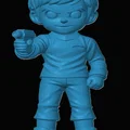 Mô hình 3D nhân vật Sulu phong cách Chibi cho fan Star Trek - Thumbnail 1