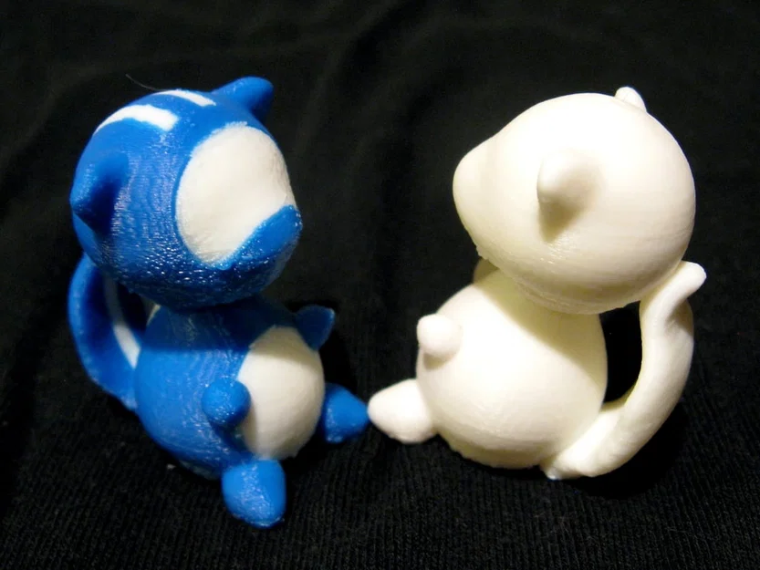 Mô hình 3D Forest Friends: Sóc và Chồn hôi in không cần support - Image 2