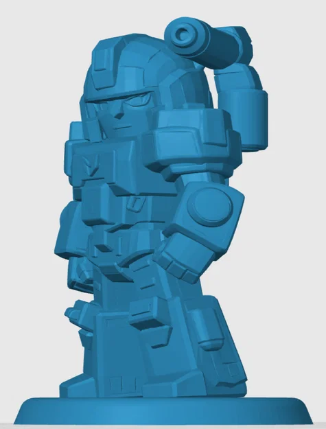 Mô hình Perceptor Chibi Transformers độc đáo cho bàn làm việc - Image 2