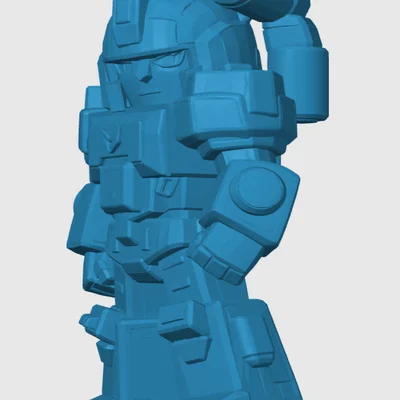 Mô hình Perceptor Chibi Transformers độc đáo cho bàn làm việc