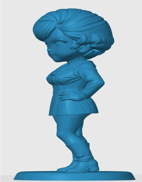 Mô hình Chibi Nurse Chapel 3D từ Star Trek siêu đáng yêu - Image 2