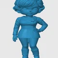 Mô hình Chibi Nurse Chapel 3D từ Star Trek siêu đáng yêu - Thumbnail 3