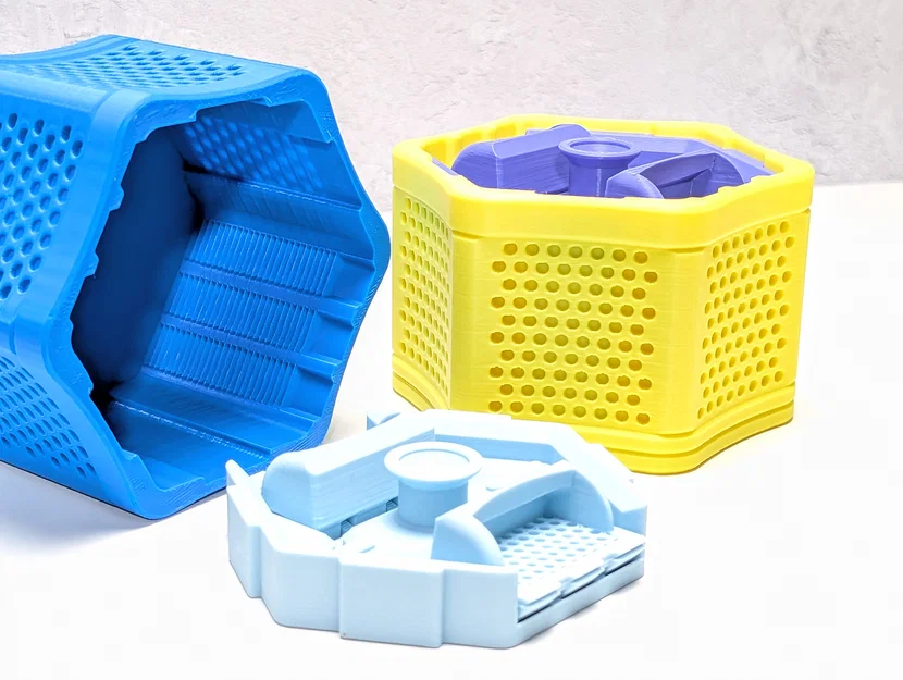 Hộp Progressor Box - Hộp Đựng Với Cơ Chế Chốt Lò Xô Thông Minh - Image 7