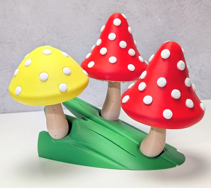 Mô hình Nấm Chấm Bi (Spotty Toadstools) có ngăn bí mật - Image 2