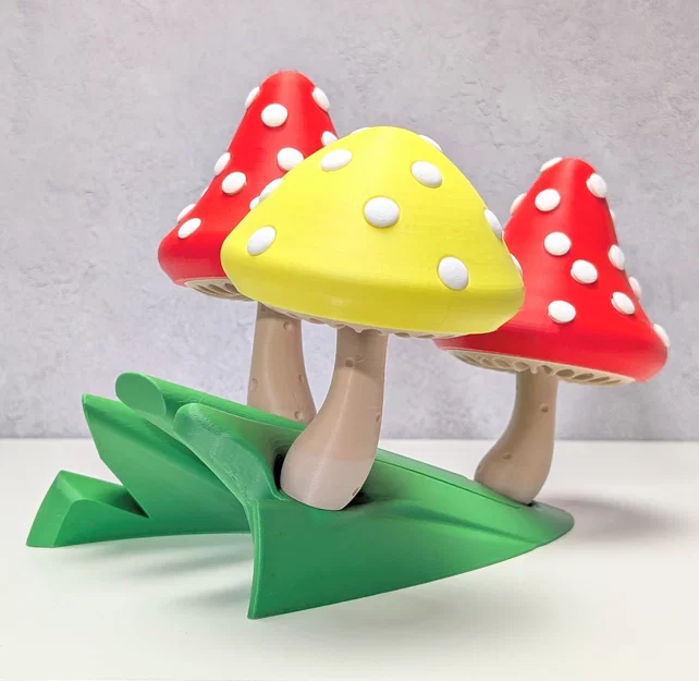 Mô hình Nấm Chấm Bi (Spotty Toadstools) có ngăn bí mật - Image 6