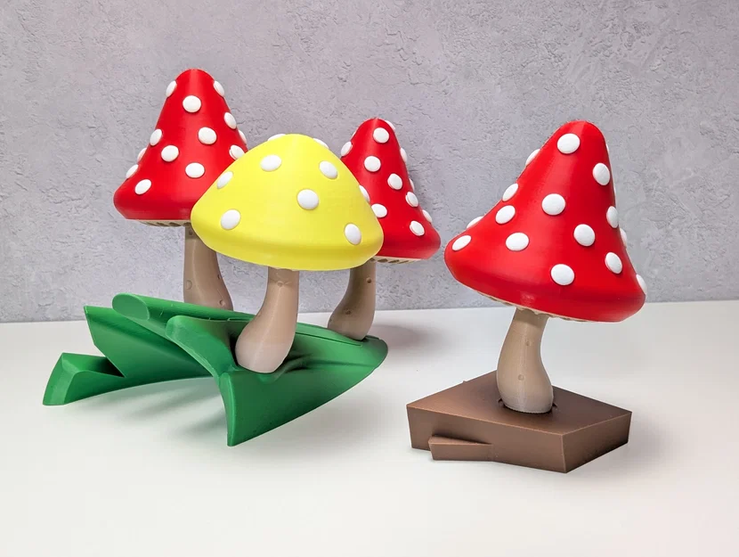 Mô hình Nấm Chấm Bi (Spotty Toadstools) có ngăn bí mật - Image 9