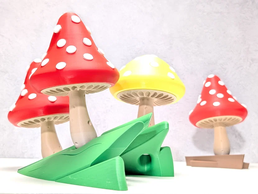 Mô hình Nấm Chấm Bi (Spotty Toadstools) có ngăn bí mật - Image 10