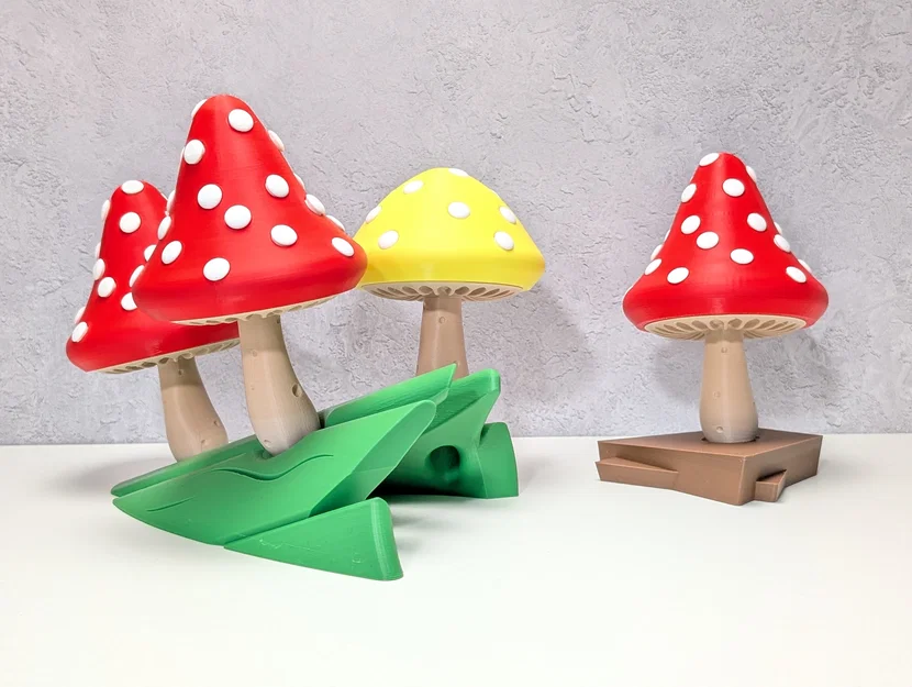 Mô hình Nấm Chấm Bi (Spotty Toadstools) có ngăn bí mật - Image 11