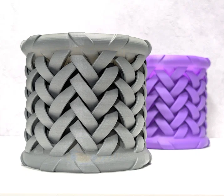 Interlace Vase - Bình hoa đan xen hiệu ứng thị giác - Image 6