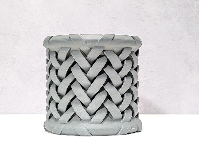 Interlace Vase - Bình hoa đan xen hiệu ứng thị giác - Image 8