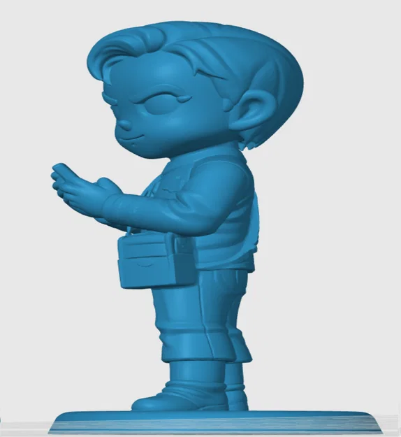 Mô hình in 3D Kirk phong cách Chibi - Star Trek ấn tượng - Image 2