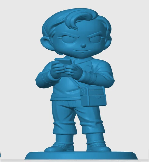 Mô hình in 3D Kirk phong cách Chibi - Star Trek ấn tượng - Image 3